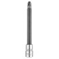 NEO TOOLS 10-339 Końcówka wkrętakowa PZ3 na nasadce 1/4", długa, 87 mm