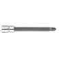 NEO TOOLS 10-339 Końcówka wkrętakowa PZ3 na nasadce 1/4", długa, 87 mm