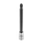 NEO TOOLS 10-339 Końcówka wkrętakowa PZ3 na nasadce 1/4", długa, 87 mm