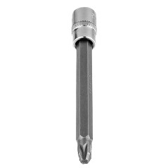 NEO TOOLS 10-339 Końcówka wkrętakowa PZ3 na nasadce 1/4", długa, 87 mm 