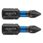 GRAPHITE 56H503 Bity udarowe PZ1 x 25 mm, 2 szt.