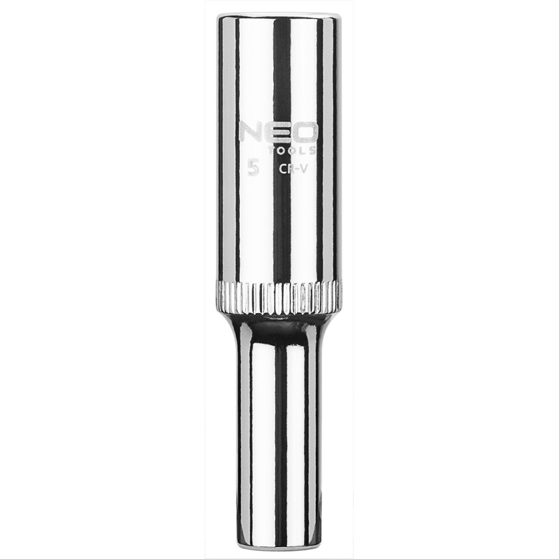 NEO TOOLS 08-237 Nasadka sześciokątna długa 1/4", 5 mm, superlock