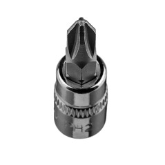 NEO TOOLS 10-317 Końcówka wkrętakowa PH2 na nasadce 1/4", krótka, 37 mm 