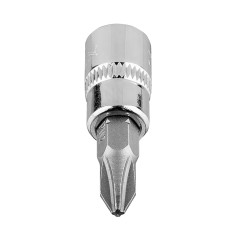 NEO TOOLS 10-317 Końcówka wkrętakowa PH2 na nasadce 1/4", krótka, 37 mm 