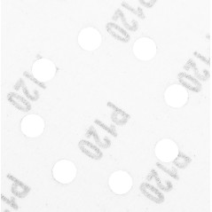 GRAPHITE 54H020 Krążki ścierne 150 mm, K120, 5 szt., z 8 otworami, 65mm 