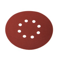GRAPHITE 54H021 Krążki ścierne 150 mm, K150, 5 szt., z 8 otworami, 65mm 