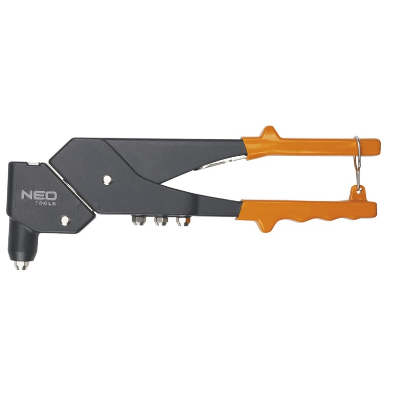 NEO TOOLS 18-102 Nitownica do nitów stalowych i aluminiowych 2.4/3.2/4.0/4.8 mm, wielopołożeniowa