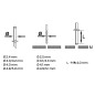 NEO TOOLS 18-102 Nitownica do nitów stalowych i aluminiowych 2.4/3.2/4.0/4.8 mm, wielopołożeniowa