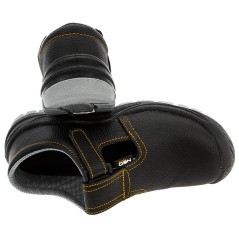 NEO TOOLS 82-099-47 Sandały skórzane S1 FO, stalowy podnosek, rozmiar 47 