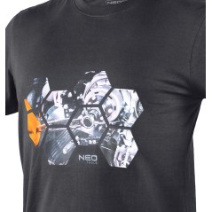 NEO TOOLS 81-680-XL T-shirt z nadrukiem, warsztat, rozmiar XL 