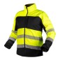 NEO TOOLS 81-702-XXXL Kurtka robocza ostrzegawcza Softshell, żółta, rozmiar XXXL
