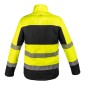 NEO TOOLS 81-702-XXXL Kurtka robocza ostrzegawcza Softshell, żółta, rozmiar XXXL