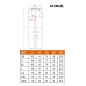 NEO TOOLS 81-298-2-XXL Spodnie robocze Mix&Match, stretch, czarne, rozmiar XXL