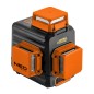 NEO TOOLS 75-109 Laser 3D, zielony, walizka, tarcza celownicza, magnetyczny uchwyt, ładowarka