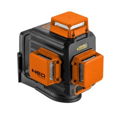 NEO TOOLS 75-109 Laser 3D, zielony, walizka, tarcza celownicza, magnetyczny uchwyt, ładowarka 