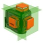 NEO TOOLS 75-109 Laser 3D, zielony, walizka, tarcza celownicza, magnetyczny uchwyt, ładowarka