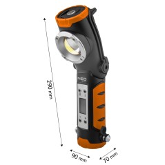 NEO TOOLS 99-130 Lampa akumulatorowa 800lm z kompresorem 