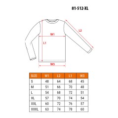 NEO TOOLS 81-512-XL Bluza robocza DENIM, rozmiar XL 