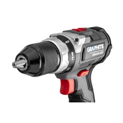 GRAPHITE 58G019-SET1 Wiertarko-wkrętarka akumulatorowa bezszczotkowa Energy+ 18V, Li-Ion, 13 mm, aku 2Ah, ład, walizka 