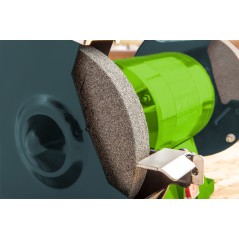 VERTO 51G450 Szlifierka stołowa 200W, ściernica 150 x 12.7 mm 