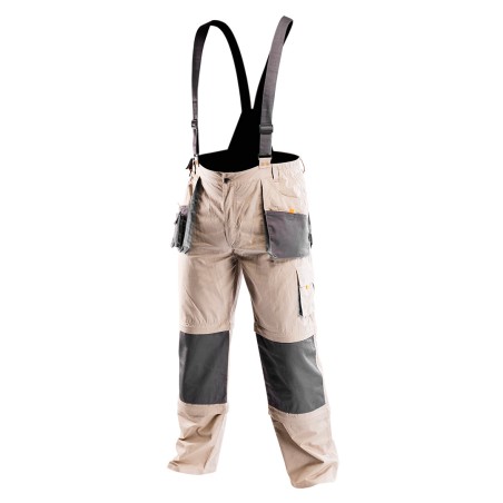 NEO TOOLS 81-320-M Spodnie robocze na szelkach 6w1 COTTON, rozmiar M/50
