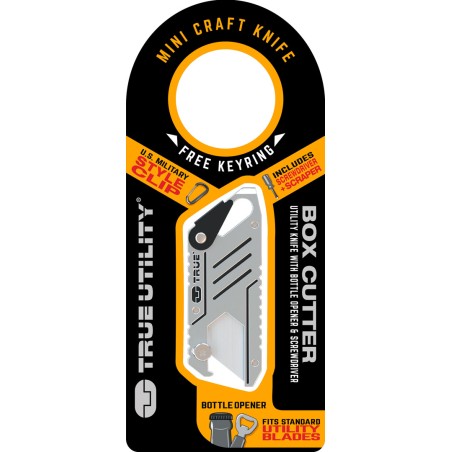 True Utility TU583 True Utility Wielofunkcyjny nóż BoxCutter