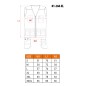 NEO TOOLS 81-268-XL Kamizelka robocza HD Slim, rozmiar XL