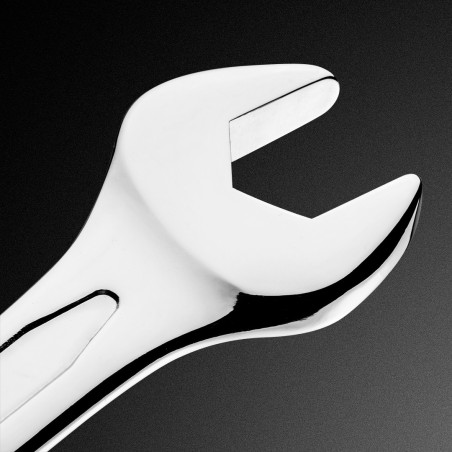 NEO TOOLS 09-458 Klucz płasko-oczkowy odgięty spline 8 mm