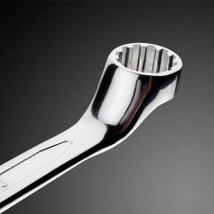 NEO TOOLS 09-458 Klucz płasko-oczkowy odgięty spline 8 mm 