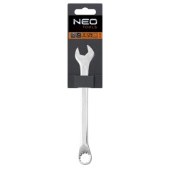 NEO TOOLS 09-458 Klucz płasko-oczkowy odgięty spline 8 mm 
