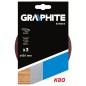 GRAPHITE 55H804 Krążki ścierne 150 mm, K80, 3 szt.
