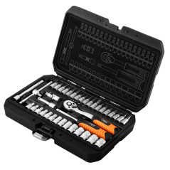 NEO TOOLS 10-232 Zestaw kluczy nasadowych 1/4",  38 szt., satyna