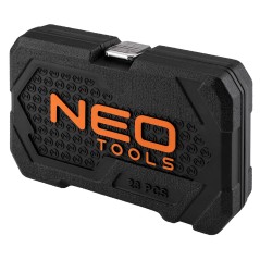 NEO TOOLS 10-231 Zestaw kluczy nasadowych 1/4",  23 szt., satyna
