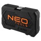 NEO TOOLS 10-231 Zestaw kluczy nasadowych 1/4",  23 szt., satyna