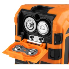 NEO TOOLS 75-143 Laser krzyżowy 25 m, z etui i uchwytem magnetycznym, zielony 