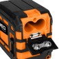 NEO TOOLS 75-142 Laser krzyżowy 20 m, z etui i uchwytem magnetycznym, czerwony