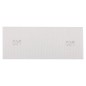 GRAPHITE 58T140 Siatka ścierna biała 115 x 280 mm, P60