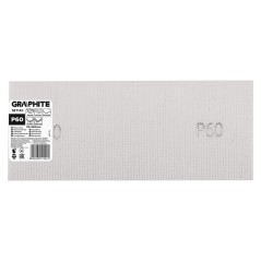 GRAPHITE 58T140 Siatka ścierna biała 115 x 280 mm, P60 