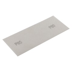 GRAPHITE 58T141 Siatka ścierna biała 115 x 280 mm, P80 