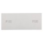 GRAPHITE 58T142 Siatka ścierna biała 115 x 280 mm, P100