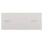 GRAPHITE 58T142 Siatka ścierna biała 115 x 280 mm, P100