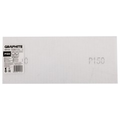 GRAPHITE 58T144 Siatka ścierna biała 115 x 280 mm, P150 