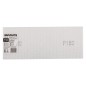 GRAPHITE 58T145 Siatka ścierna biała 115 x 280 mm, P180