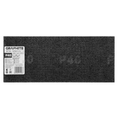 GRAPHITE 58T150 Siatka ścierna 115 x 280 mm, P40 