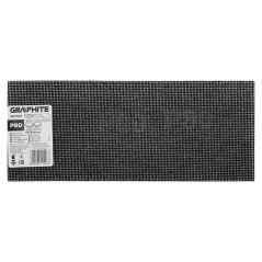 GRAPHITE 58T152 Siatka ścierna 115 x 280 mm, P80 