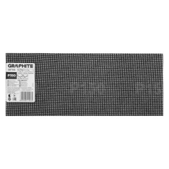 GRAPHITE 58T155 Siatka ścierna 115 x 280 mm, P150 