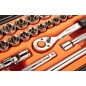 NEO TOOLS 08-692 Klucze nasadowe 1/2", zestaw 33 szt.