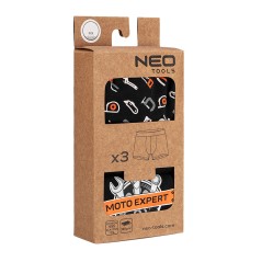 NEO TOOLS 81-679-XL Bokserki basic, 3-pack, rozmiar XL 