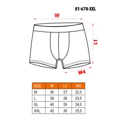 NEO TOOLS 81-678-XXL Bokserki basic 2, 3-pack, rozmiar XXL 