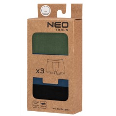 NEO TOOLS 81-678-XL Bokserki basic 2, 3-pack, rozmiar XL 